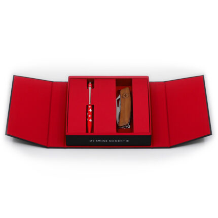 COFFRET ICONIQUE Caran d'Ache & SWIZA TOTALLY SWISS